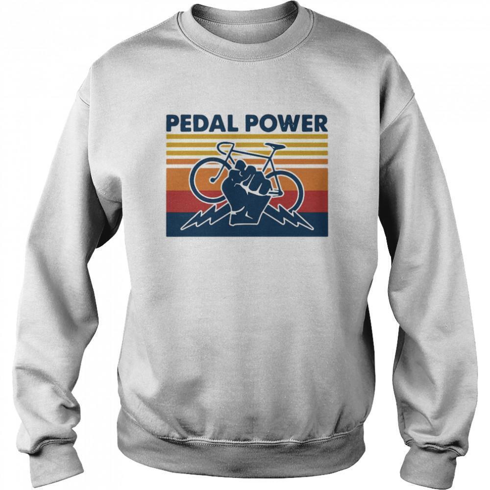 Bicycle Pedal PowerRetro Sweatshirt